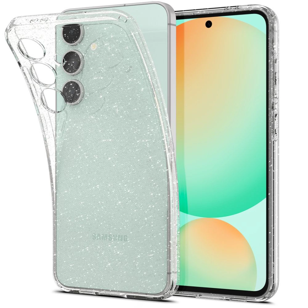 Spigen Liquid Crystal Case for Samsung Galaxy S24 FE - Clear-Glitter