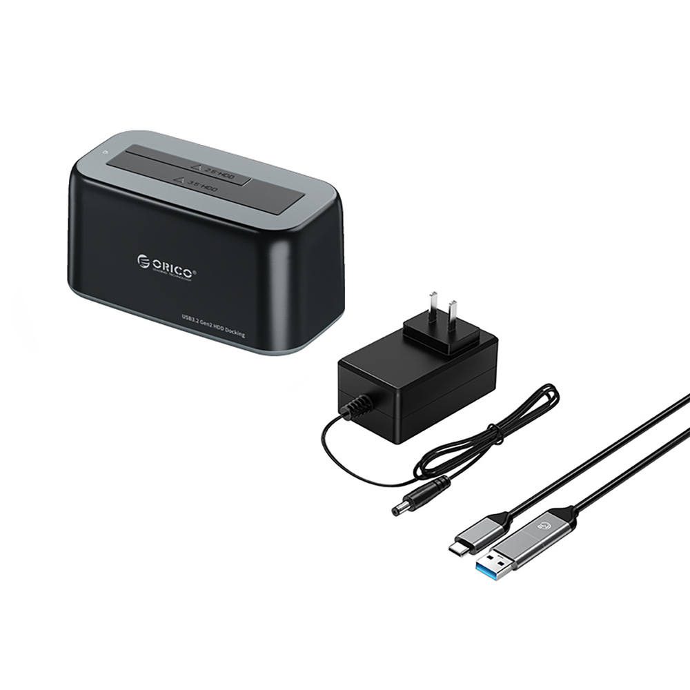 Orico 6819C3 Docking Station for 2.5\"/3.5\" SATA HDD/SSD, Black
