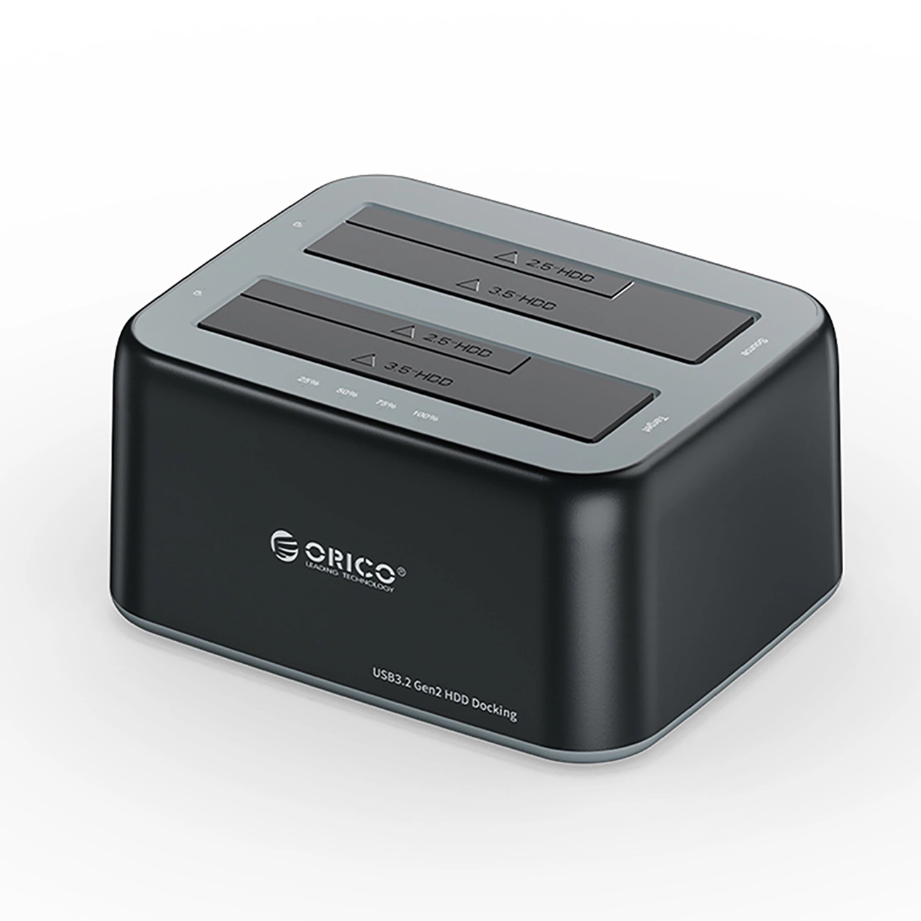 Docking station  2 2.5"/3.5" drives SATA HDD/SSD - black