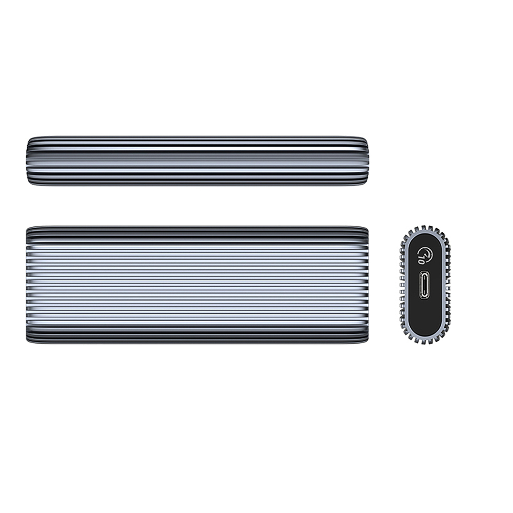 Orico AM2C3-G2 M.2 NVMe SSD išorinis disko dėklas, pilkas