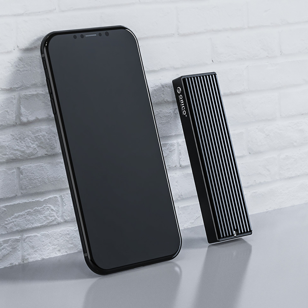 Orico M.2 NVMe SSD išorinis korpusas USB-C 10Gb/s M2PV-C3, juodas