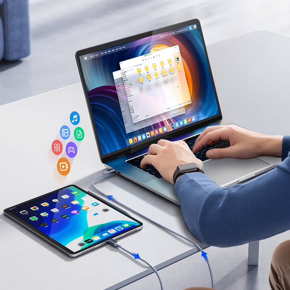 Orico CDX USB-C to USB-C Cable 60W 1m, Blue