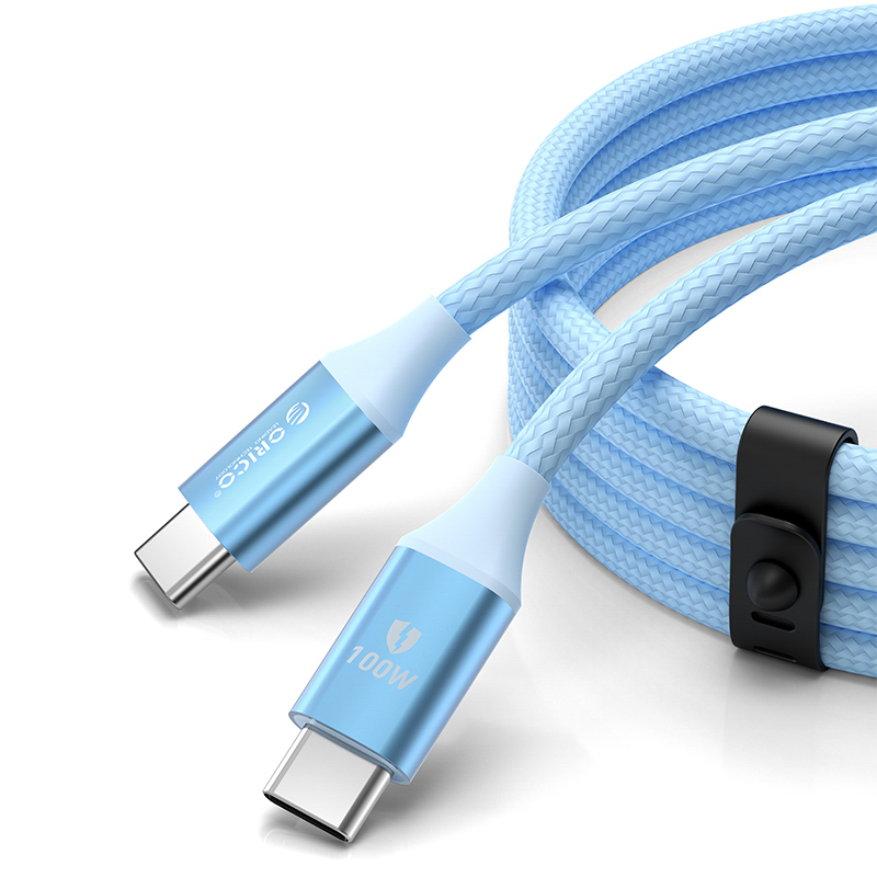 Orico USB-C to USB-C Cable 100W 5A Power Delivery 1m, Blue
