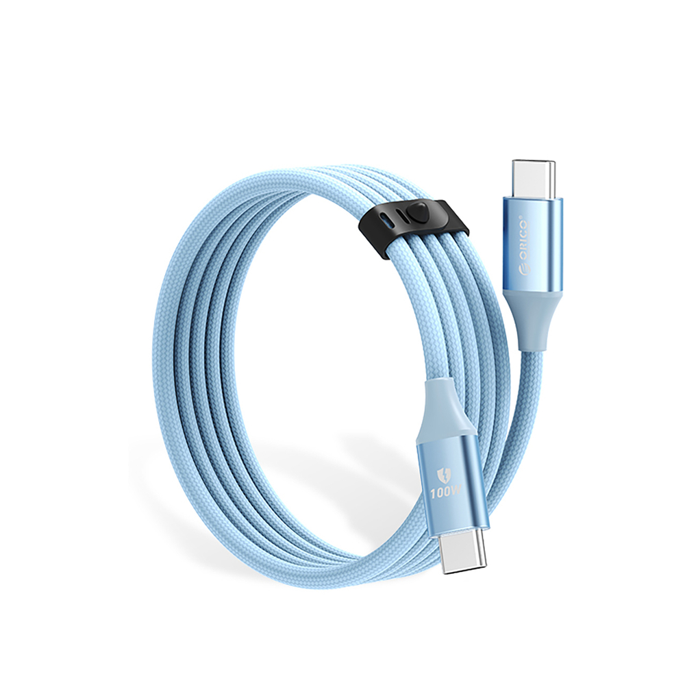 Orico USB-C to USB-C Cable 100W 5A Power Delivery 1m, Blue