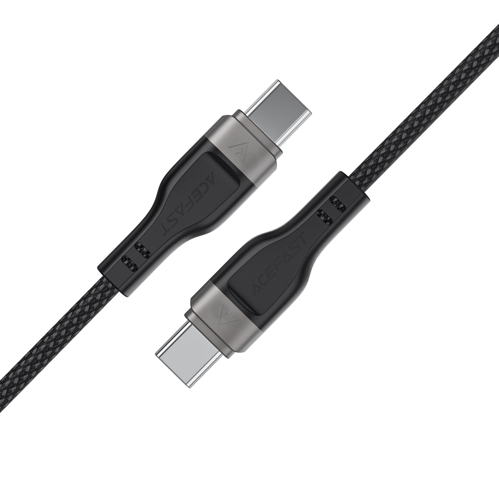 3in1 Cable Acefast C11-03 USB-C - USB-C 480Mb/s 100W 1.2m - black