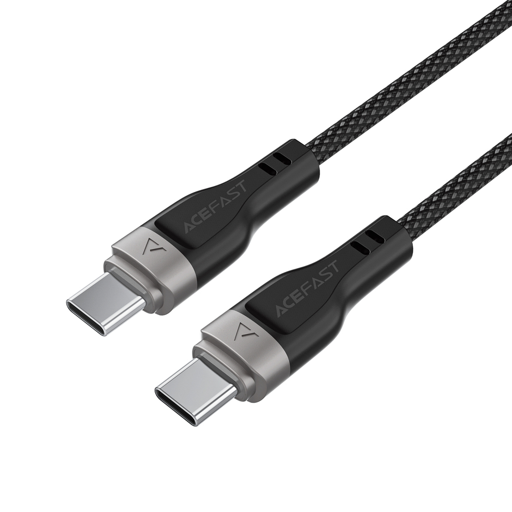 3in1 Cable Acefast C11-03 USB-C - USB-C 480Mb/s 100W 1.2m - black