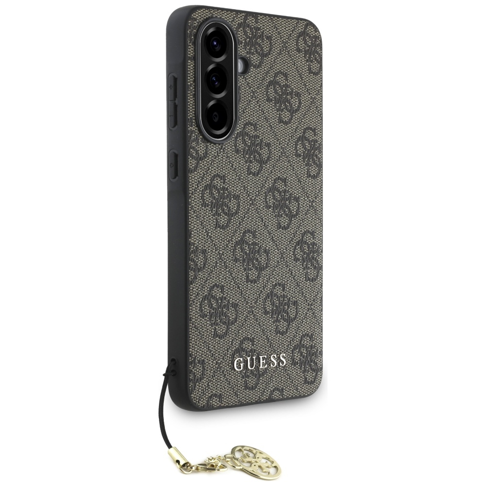 Guess Samsung Galaxy A36 dėklas 4G Charm, rudas