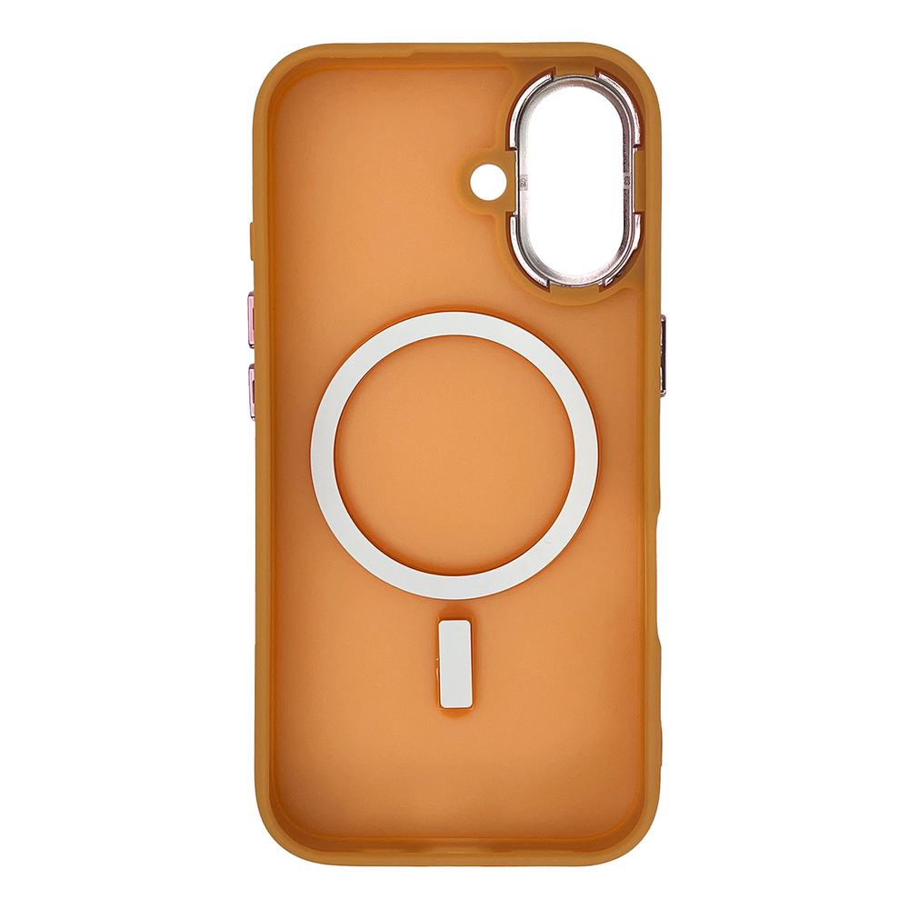 Wozinsky Fashion Case with MagSafe for Samsung Galaxy S24 FE, Orange