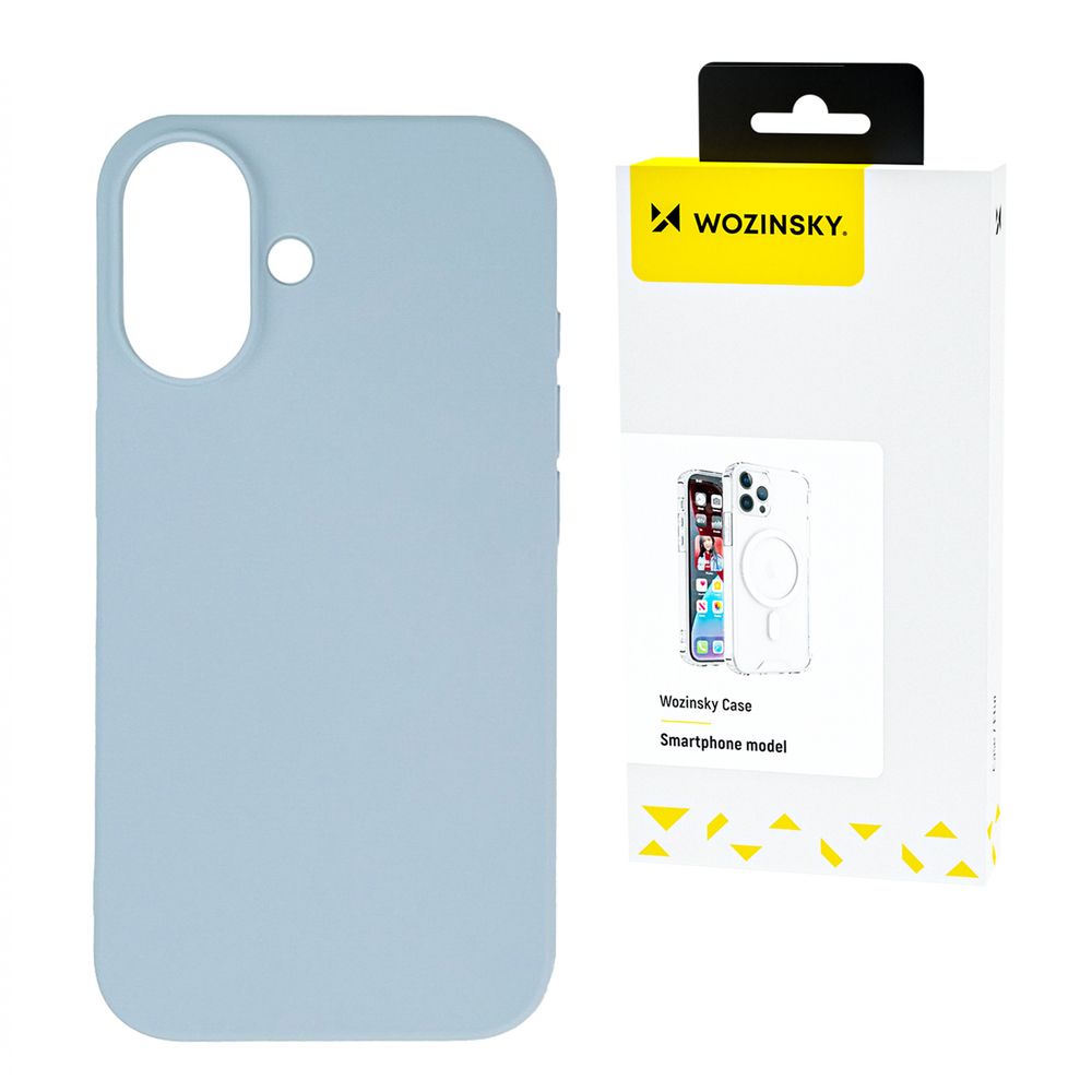 Wozinsky Samsung Galaxy S24 FE Case Silicone Case, Blue