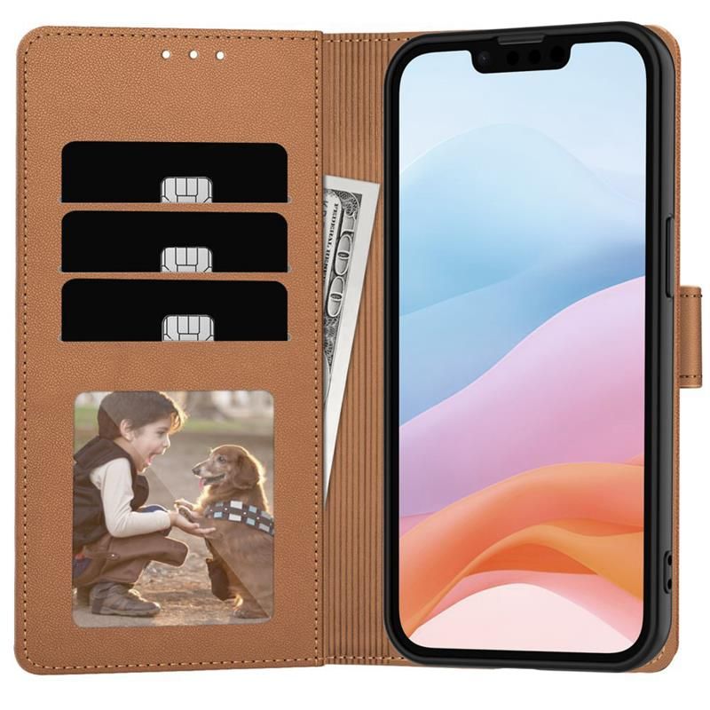 Tech-Protect Wallet Phone Case Cover Samsung Galaxy A56 5G - Brown
