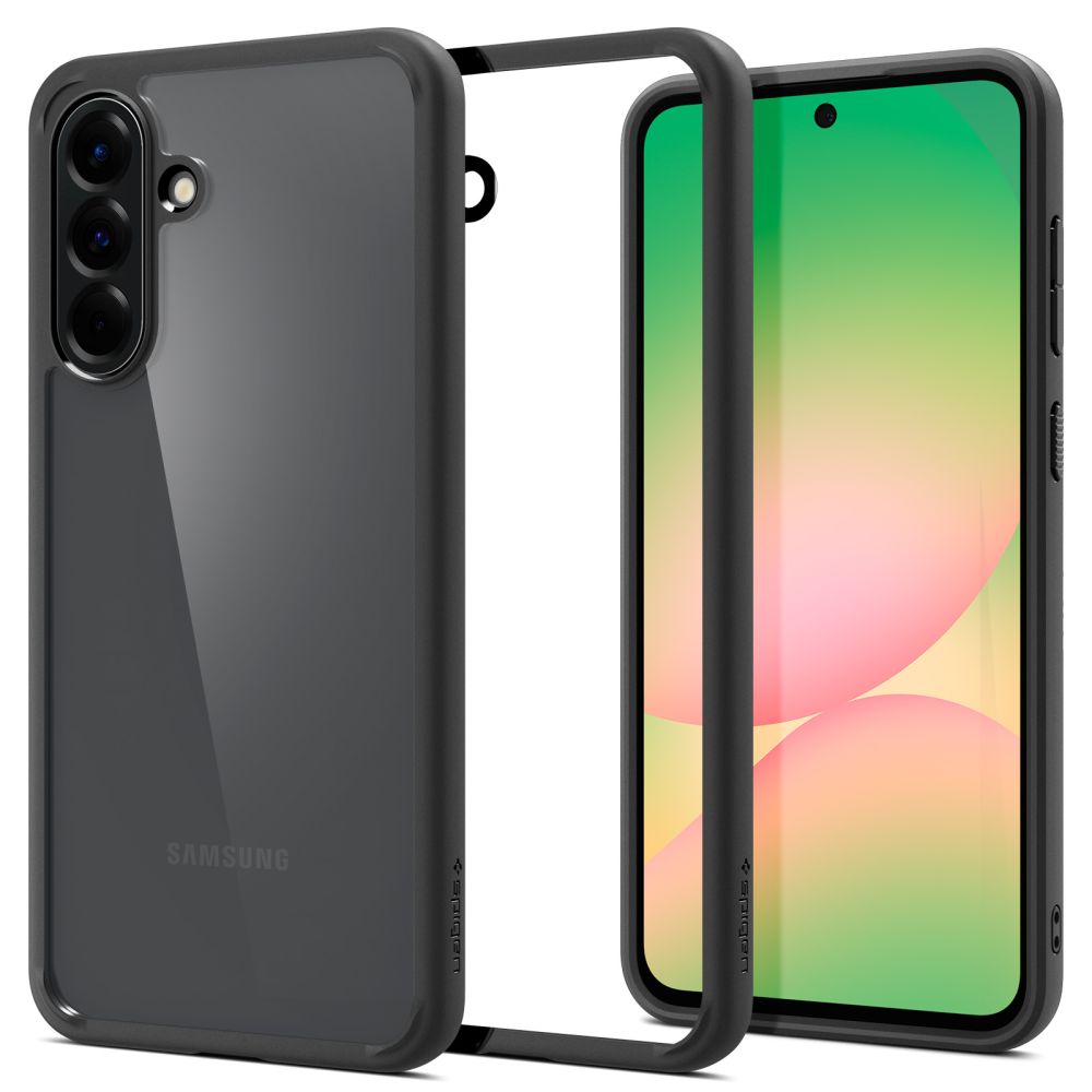 Spigen Ultra Hybrid dėklas Samsung Galaxy A56 5G, matinis juodas