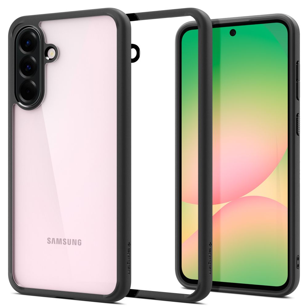 Spigen Ultra Hybrid dėklas Samsung Galaxy A56 5G, matinis juodas