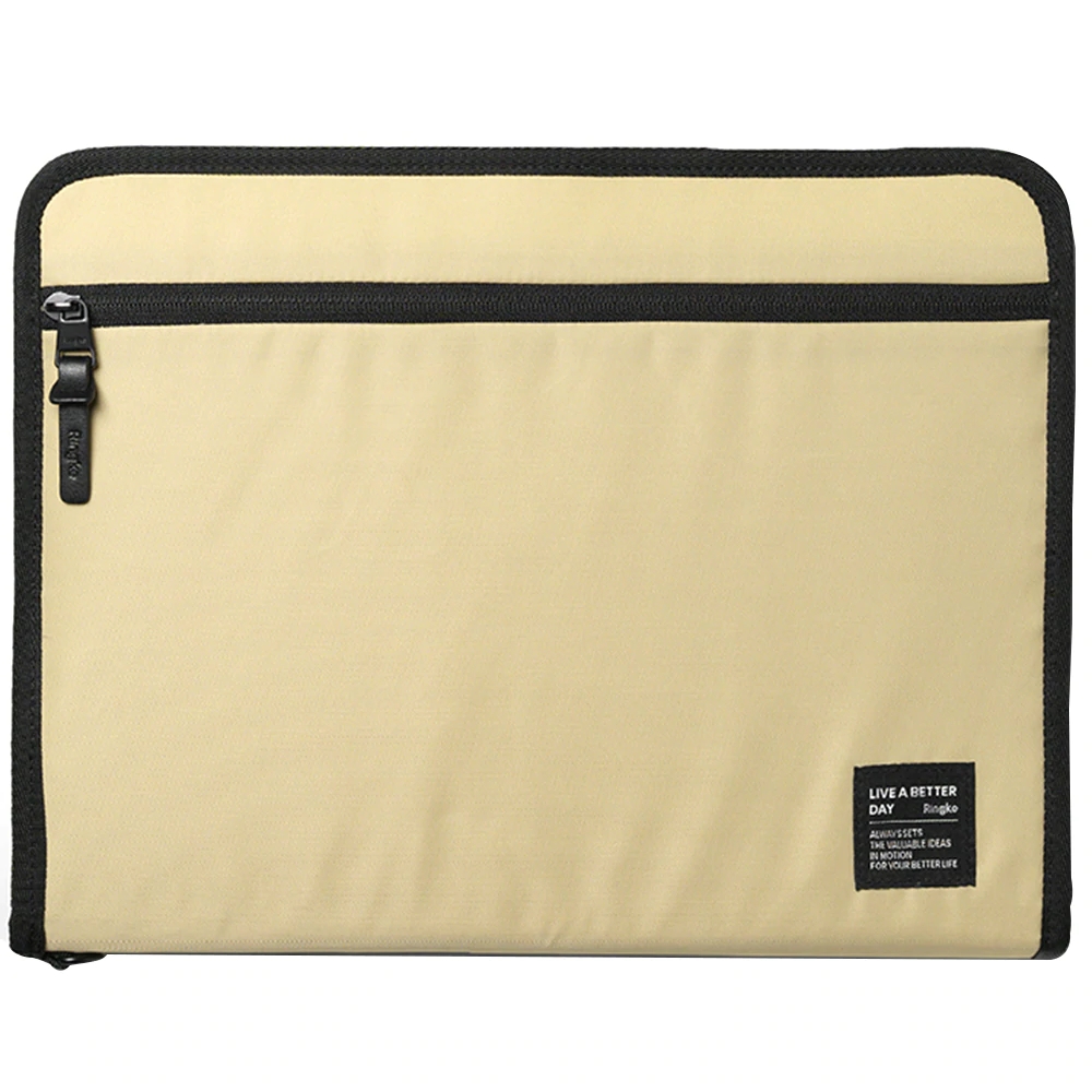 Ringke Smart Zip Pouch a laptop up to 13\" with a stand - beige