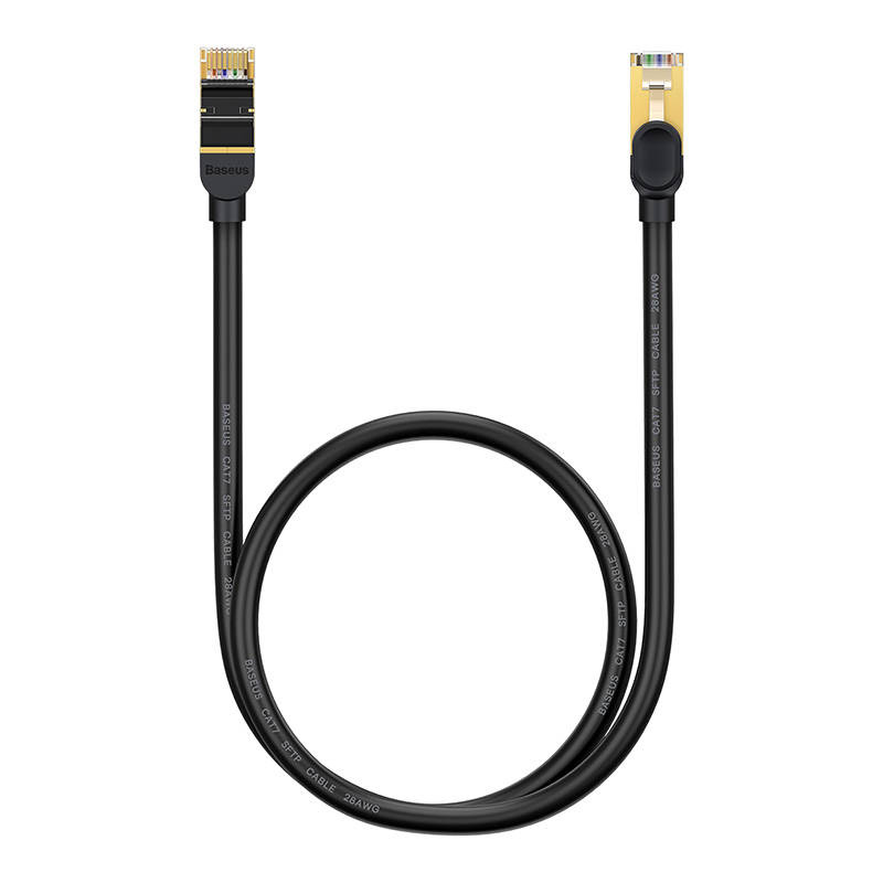 Baseus Speed Seven RJ45 Cat7 Network Cable 10Gbps, 1m, Black