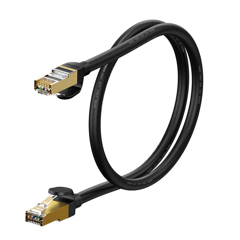 Baseus Speed Seven RJ45 Cat7 Network Cable 10Gbps, 1m, Black