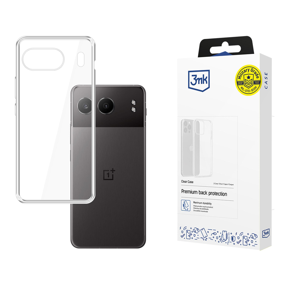 3mk Clear Case for OnePlus Nord 4 Transparent