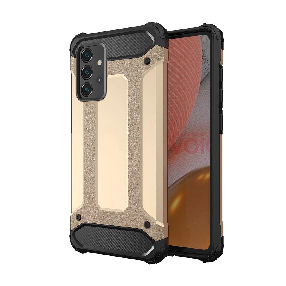 Hybrid Armor Case for Samsung Galaxy A36, Gold