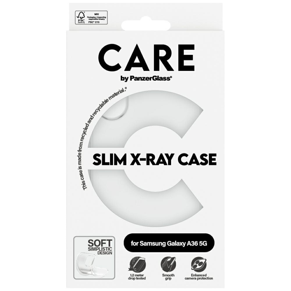 CARE by PanzerGlass Fashion X-Ray Case for Samsung Galaxy A36 5G, Transparent
