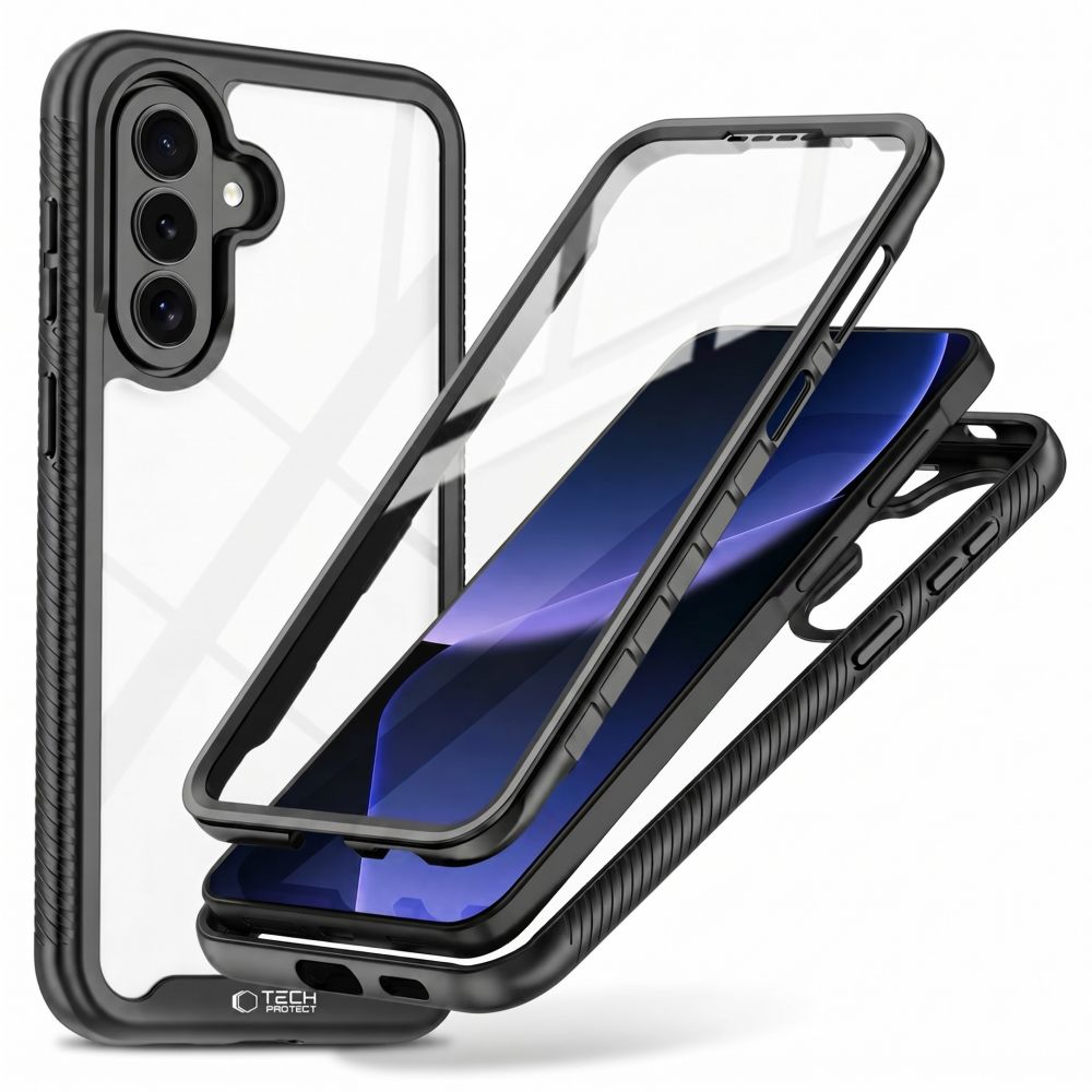 „Tech-Protect Defense“ dėklas, skirtas „Samsung Galaxy A36 / A56 5G“, Juodas