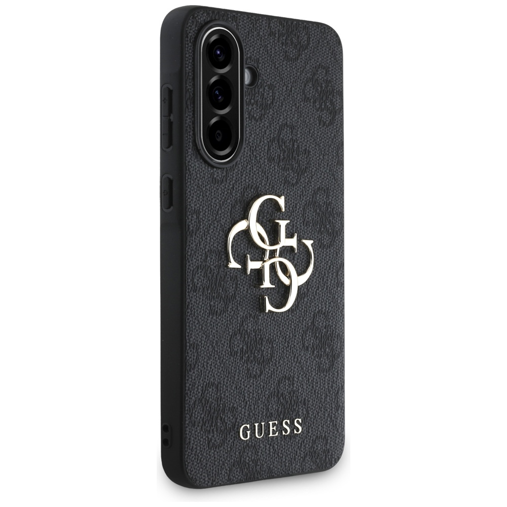 Guess Samsung Galaxy A36 Case Big 4G Logo Classic Logo, Black