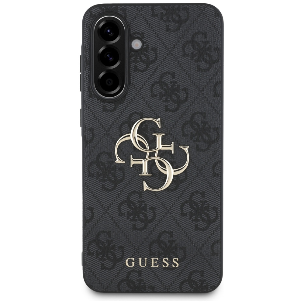 Guess Big 4G Logo Classic Logo dėklas Samsung Galaxy A56, juodas
