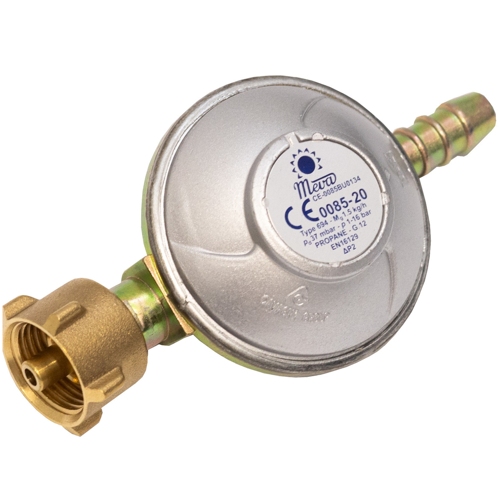 Meva UNP01007 dujų baliono prijungimo rinkinys, 37 mbar, 1,5 m