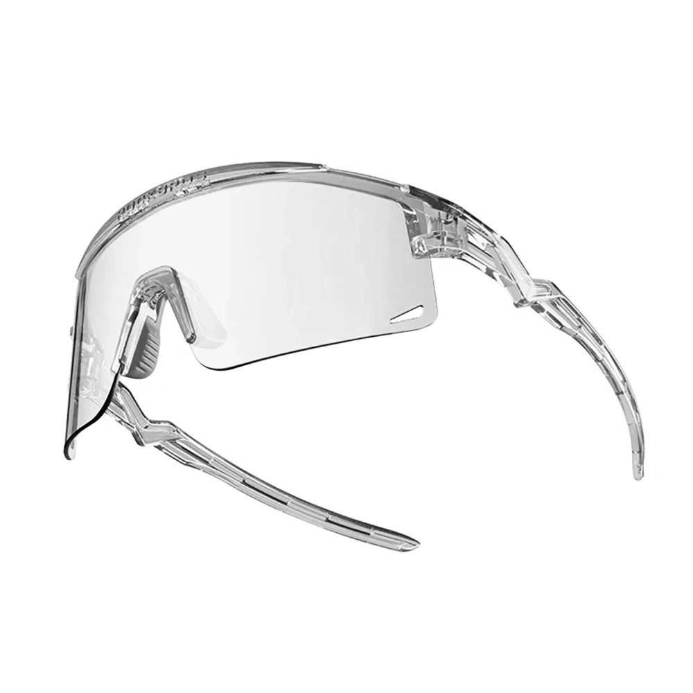 Rockbros Photochromic Cycling Glasses with UV Protection & Corrective Insert, Clear