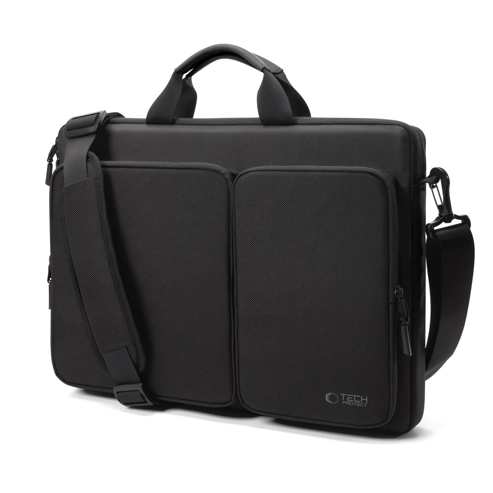 Tech-Protect Defender Bag for 17\" Laptop, Black