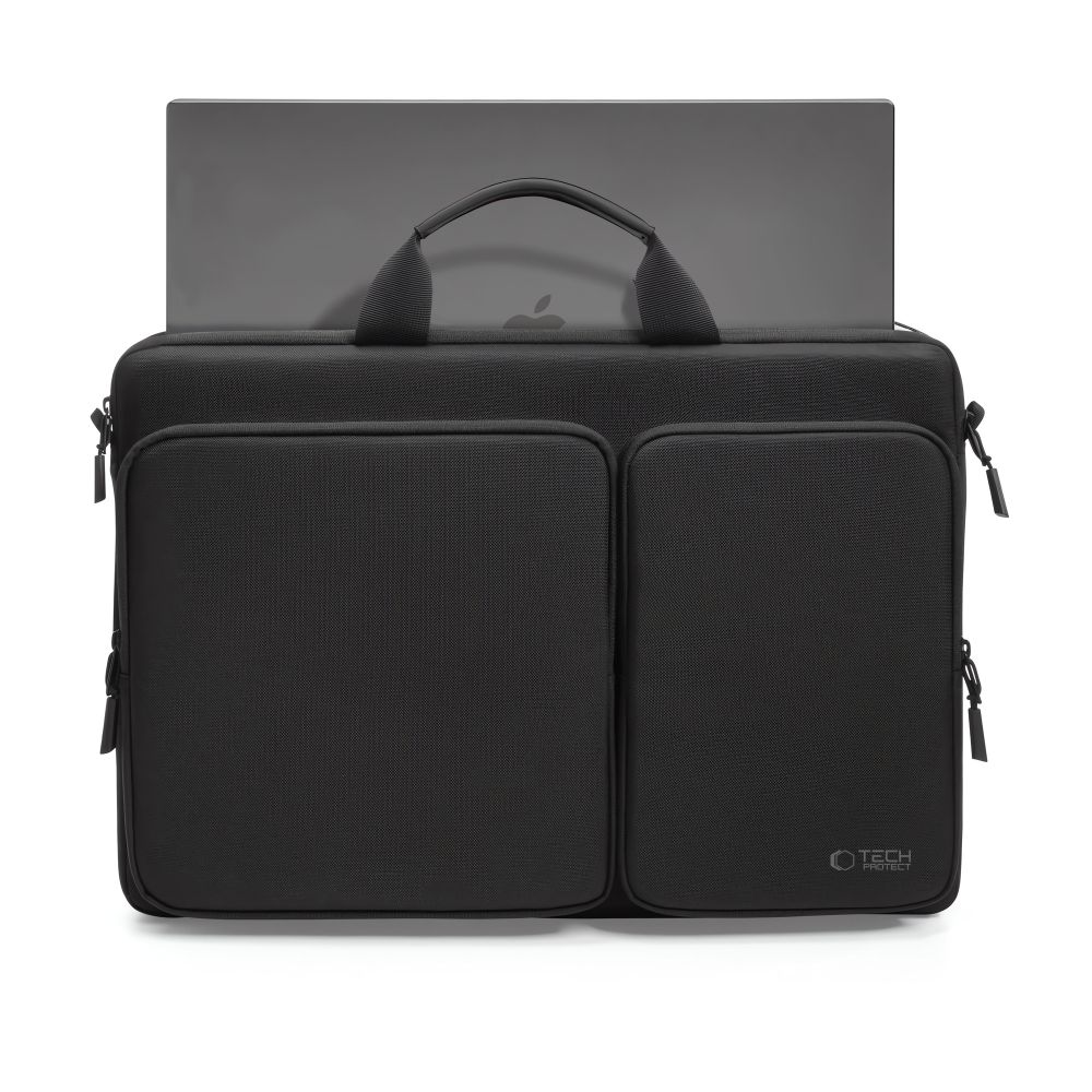 Tech-Protect Defender Bag for 17\" Laptop, Black