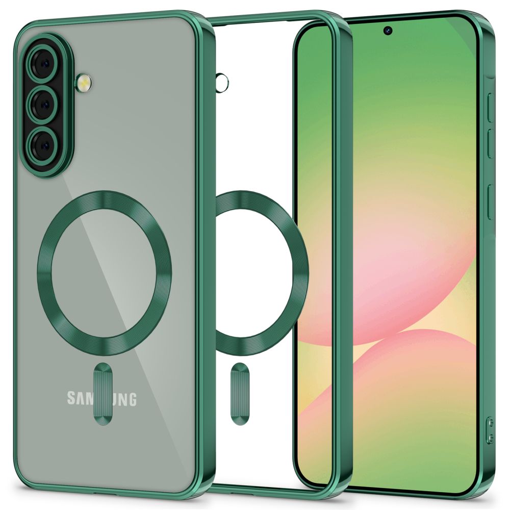 Tech-Protect MagFlex MagSafe Phone Case Cover Samsung Galaxy A56 5G - Clear Green