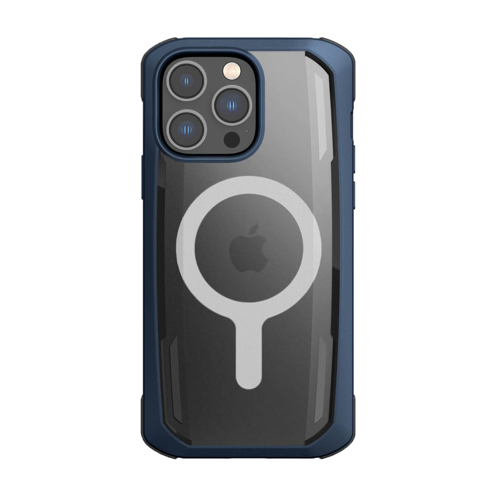 Apsauginis dėklas Raptic X-Doria Secure skirtas iPhone 14 Pro Max su MagSafe, Mėlynas