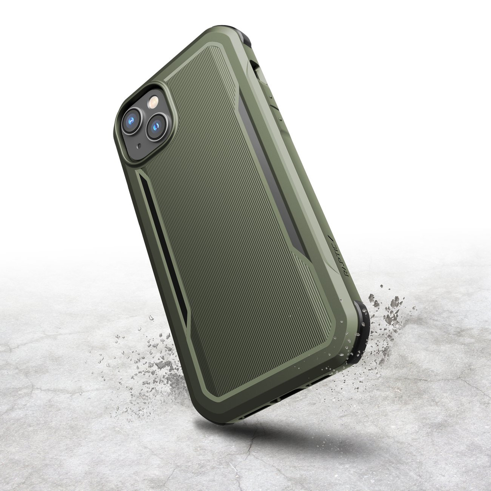 Raptic X-Doria Fort Case for iPhone 14 Pro Max with MagSafe, Green