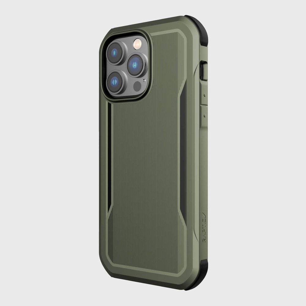 Raptic X-Doria Fort Case for iPhone 14 Pro Max with MagSafe, Green