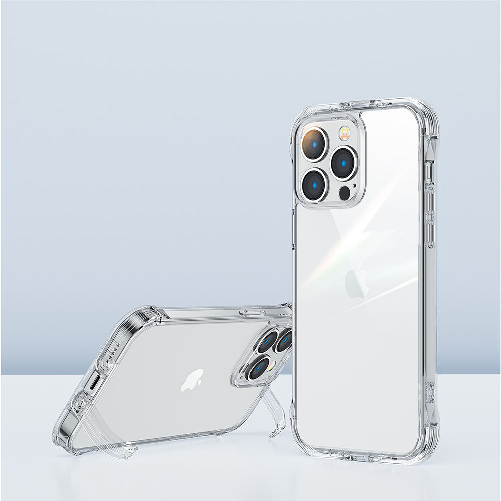 Joyroom iPhone 14 Pro Max Case Defender Series with Stand, Transparent