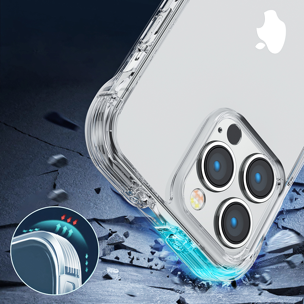 Joyroom iPhone 14 Pro Max Case Defender Series with Stand, Transparent