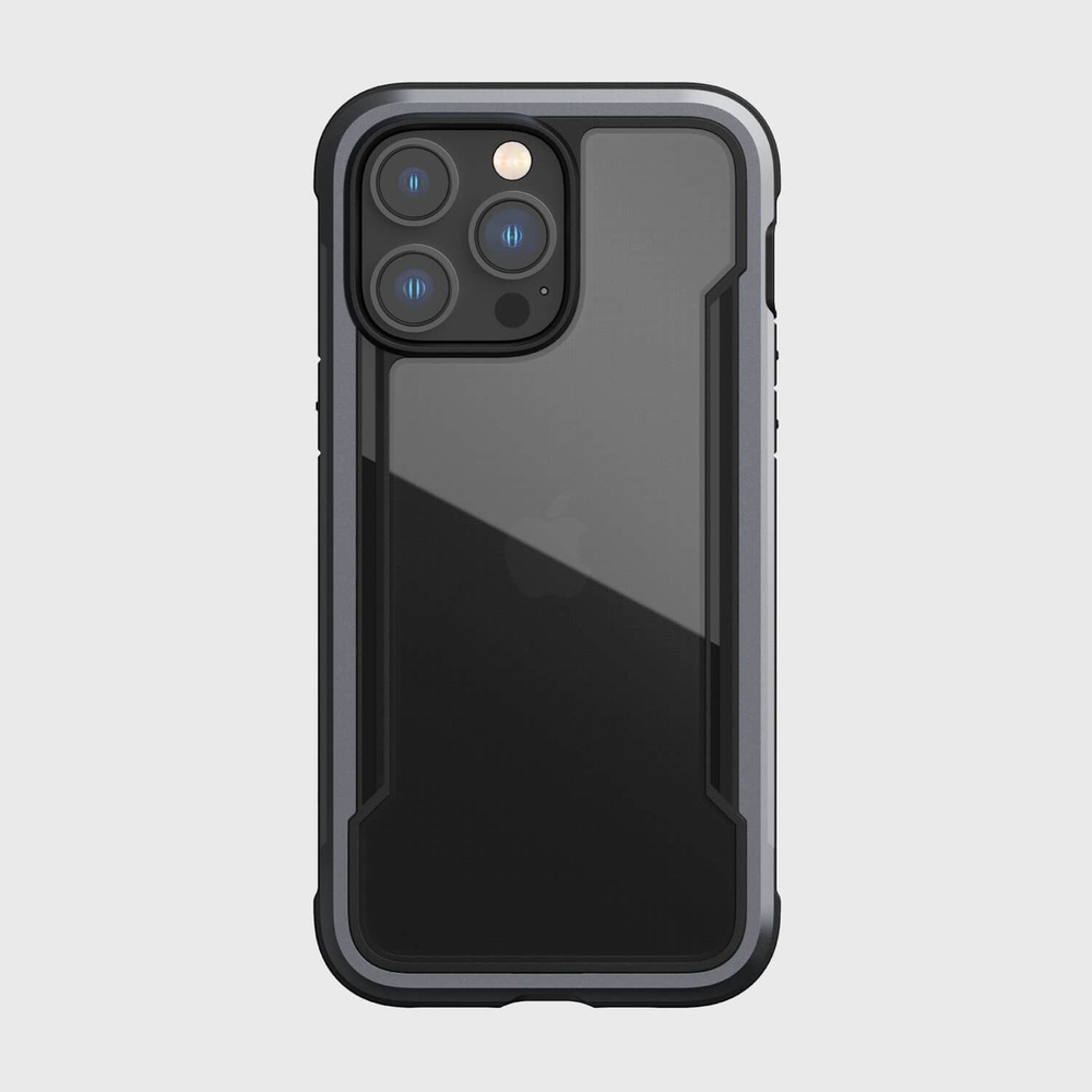 Raptic X-Doria Shield Armored Case for iPhone 14 Pro Max, Black