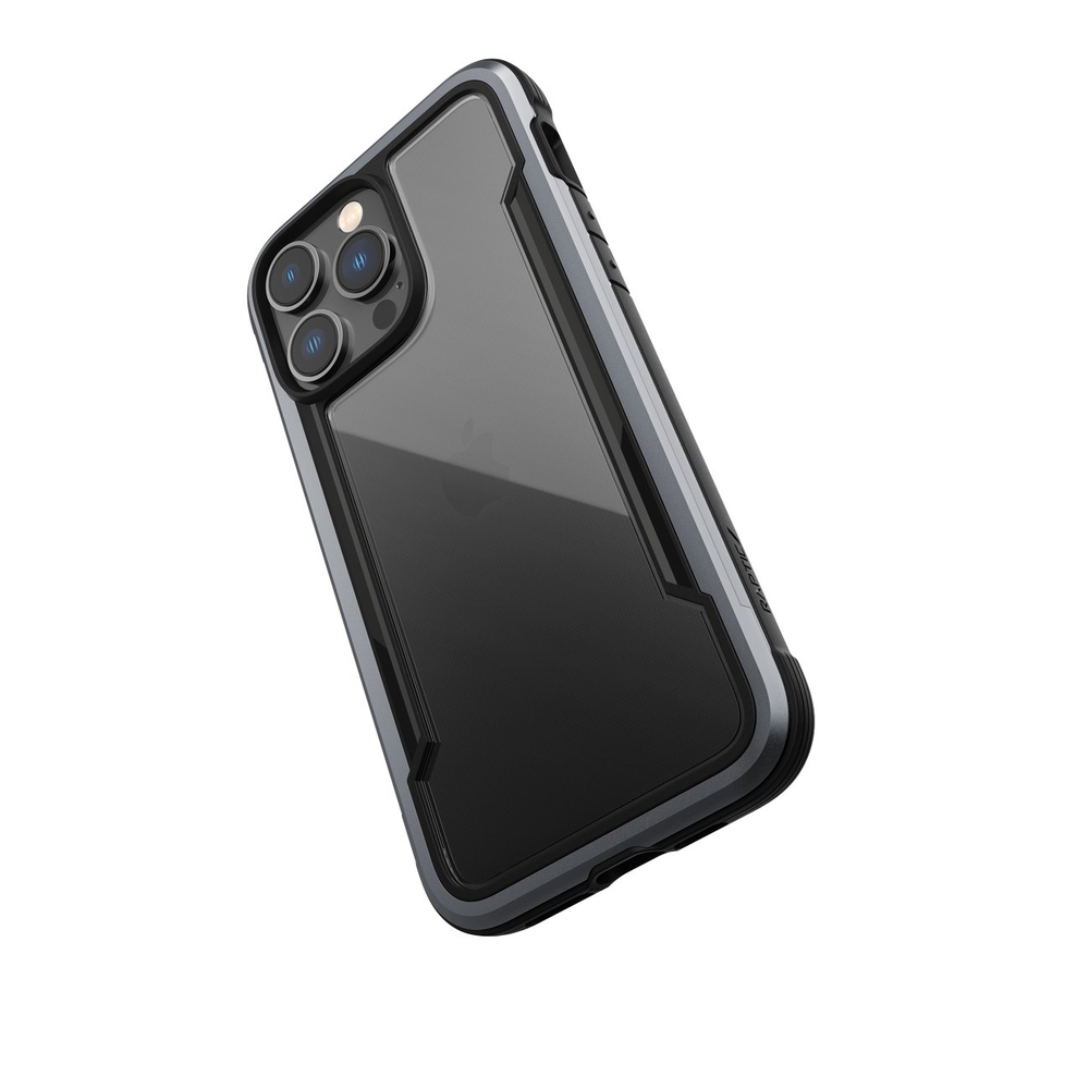 Raptic X-Doria Shield Armored Case for iPhone 14 Pro Max, Black