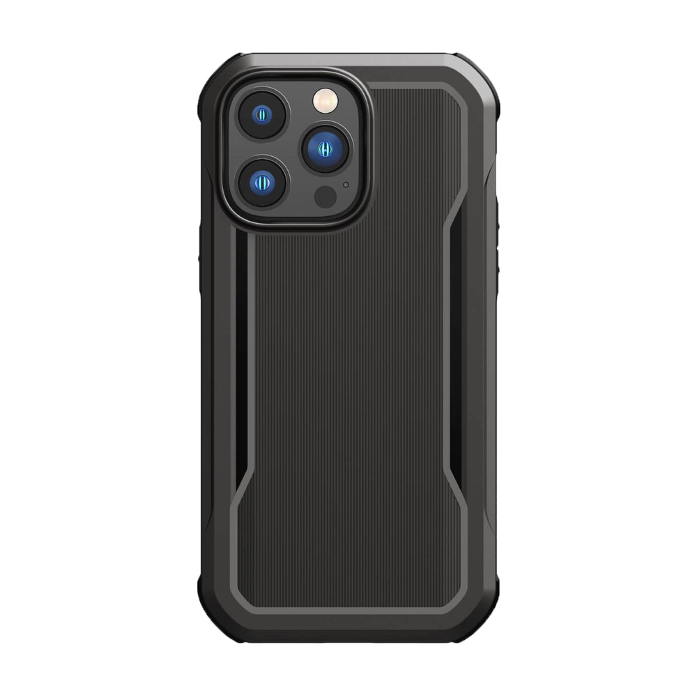 Raptic X-Doria Fort dėklas su MagSafe, skirtas iPhone 14 Pro Max, Juodas
