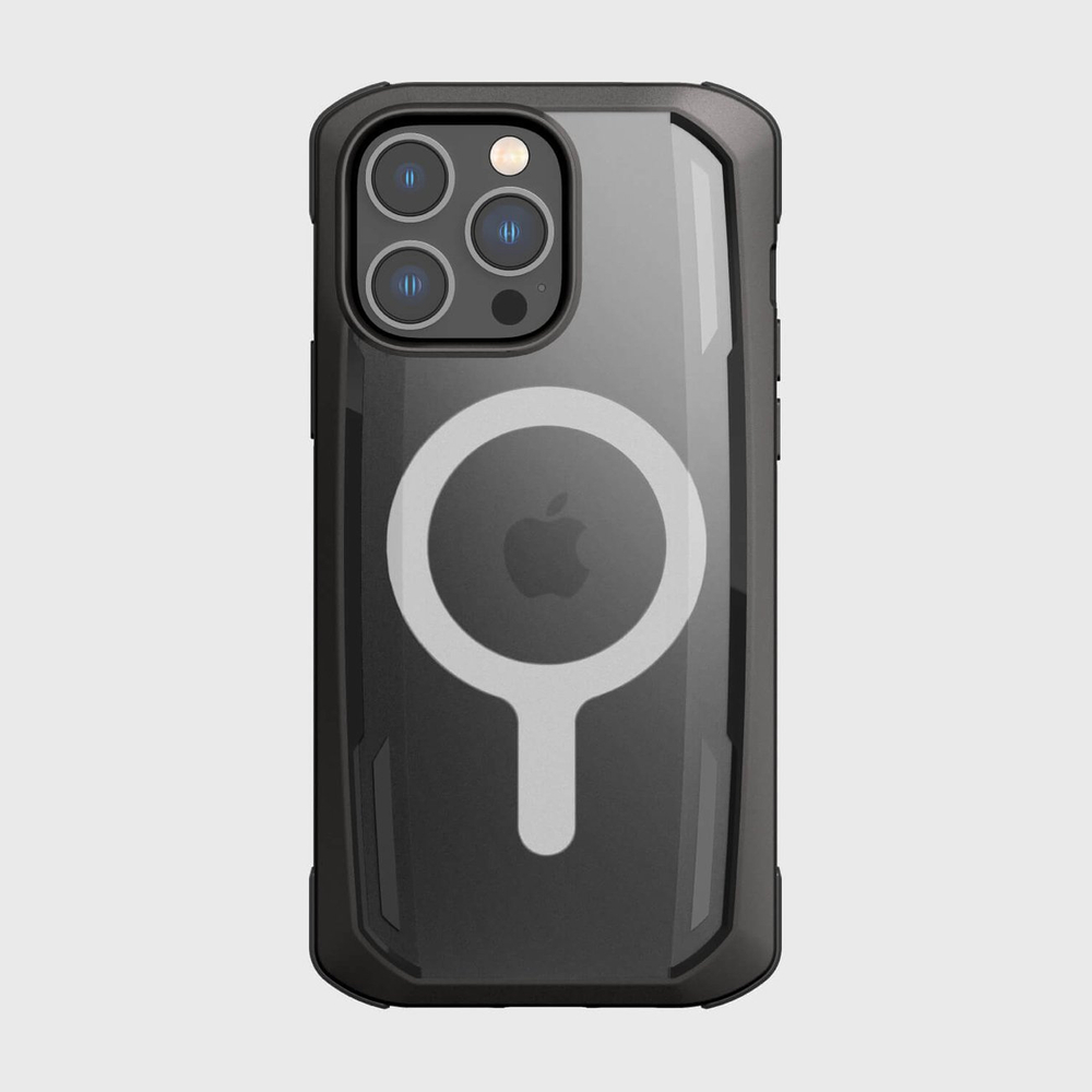 Raptic X-Doria Secure MagSafe dėklas, skirtas iPhone 14 Pro Max, juodas