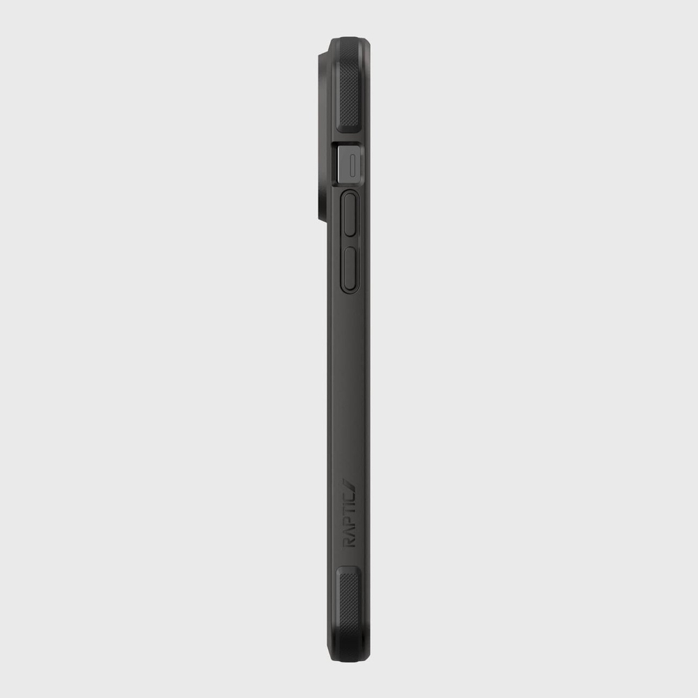Raptic X-Doria Secure MagSafe dėklas, skirtas iPhone 14 Pro Max, juodas