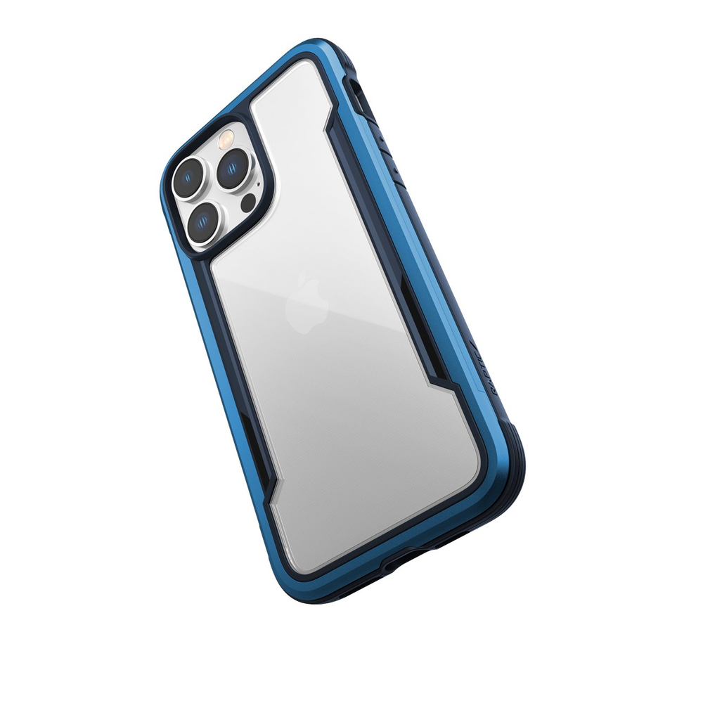 Raptic Shield Case for iPhone 14 Pro Max Armored Cover, Blue