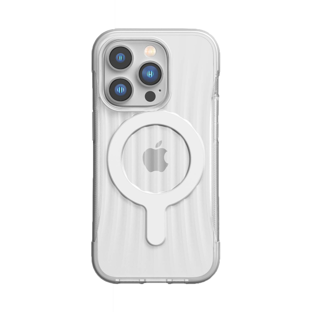 Raptic X-Doria Clutch Built dėklas iPhone 14 Pro Max su MagSafe, skaidrus
