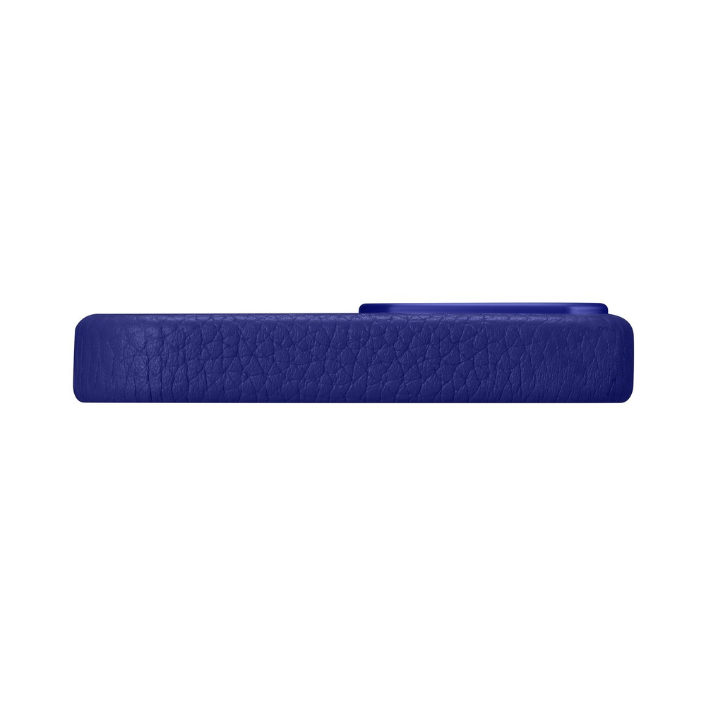Icarer iPhone 14 Pro Max Leather Case Litchi Premium MagSafe, Dark Blue