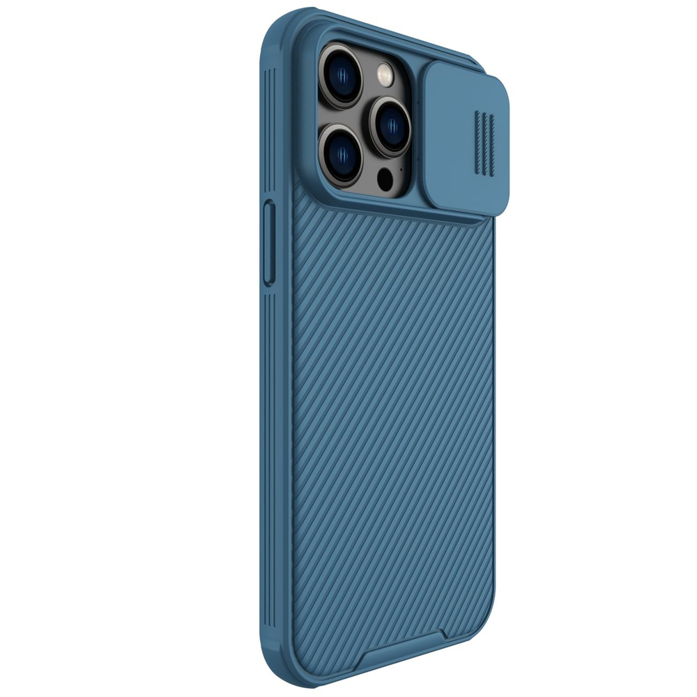 Nillkin CamShield Pro Case for iPhone 14 Pro Max with Camera Slider, Blue