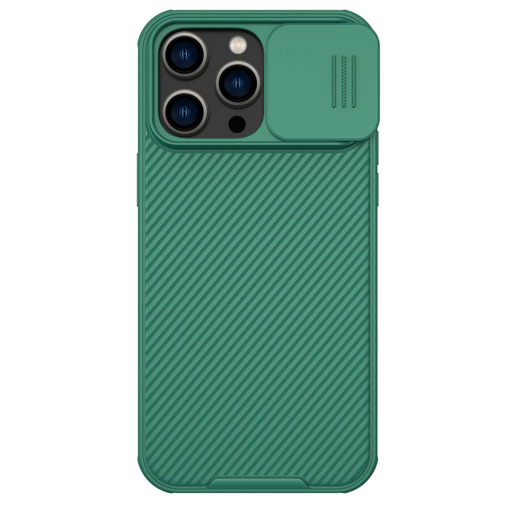 Nillkin CamShield Pro Case for iPhone 14 Pro Max with Camera Slider, Green
