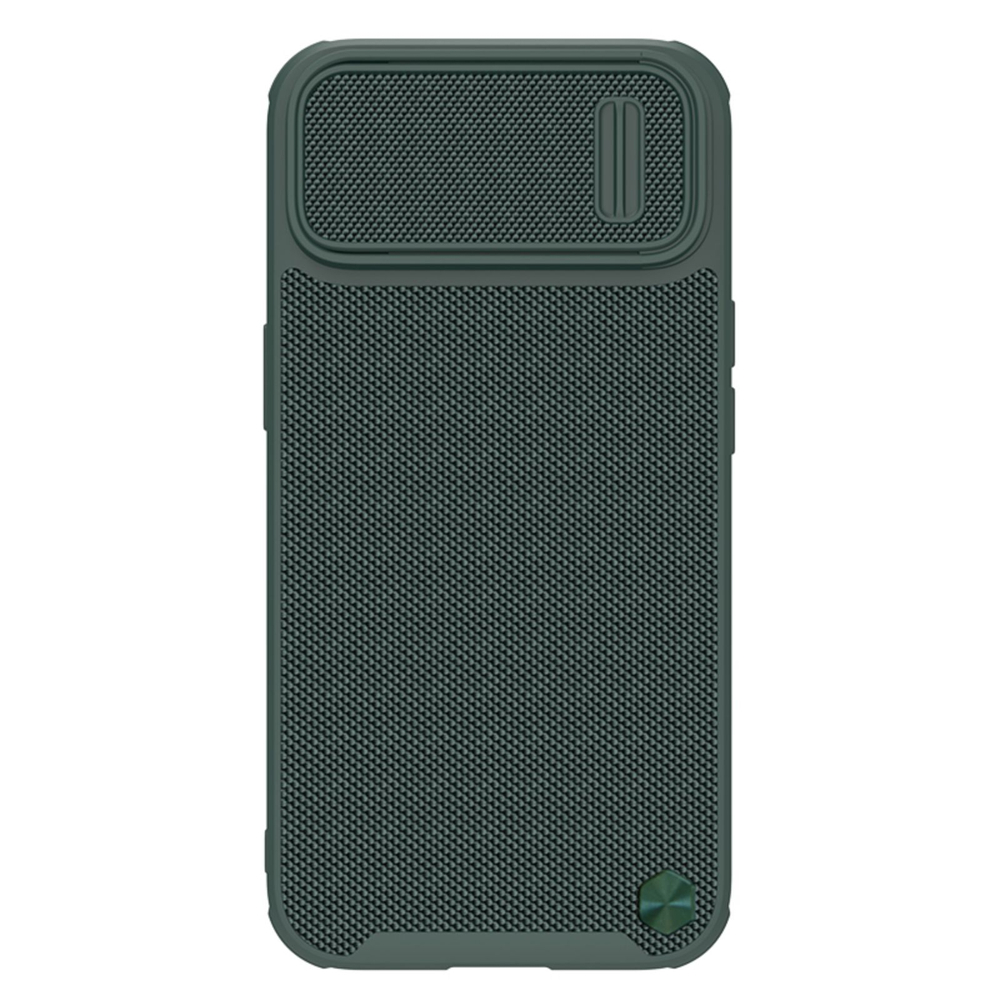 Nillkin Textured S Case for iPhone 14 Pro Max with Camera Cover, Dark Green