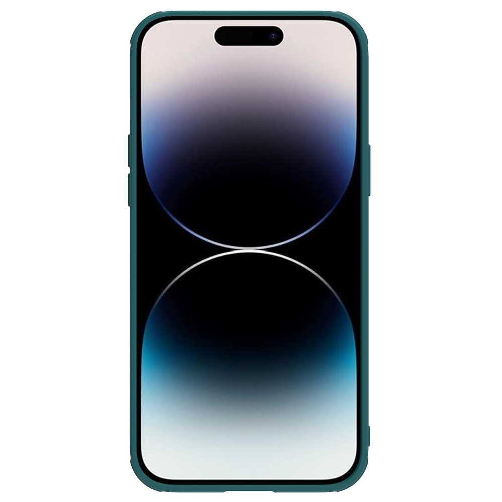Nillkin iPhone 14 Pro Max Case CamShield Leather S Case, Green