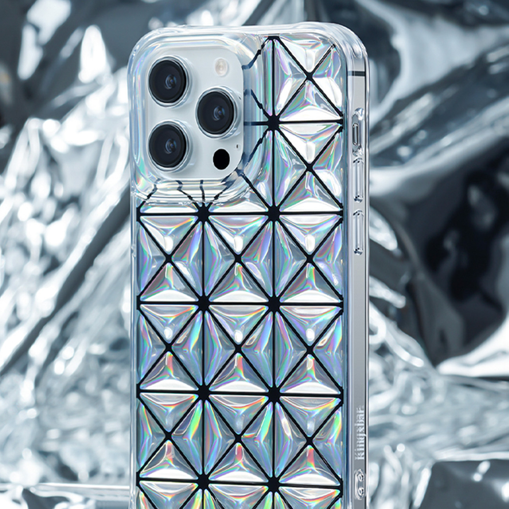 Kingxbar Miya Series Phone Case Cover iPhone 14 Pro Max cover back cover laser color