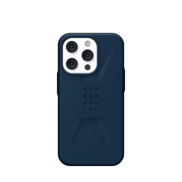 UAG Civilian dėklas iPhone 14 Pro Max telefonui, tamsiai mėlynas
