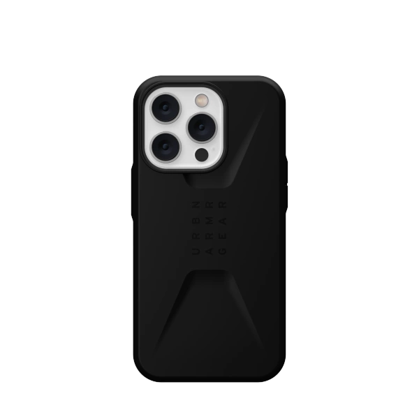 UAG Civilian dėklas iPhone 14 Pro Max telefonui, juodas